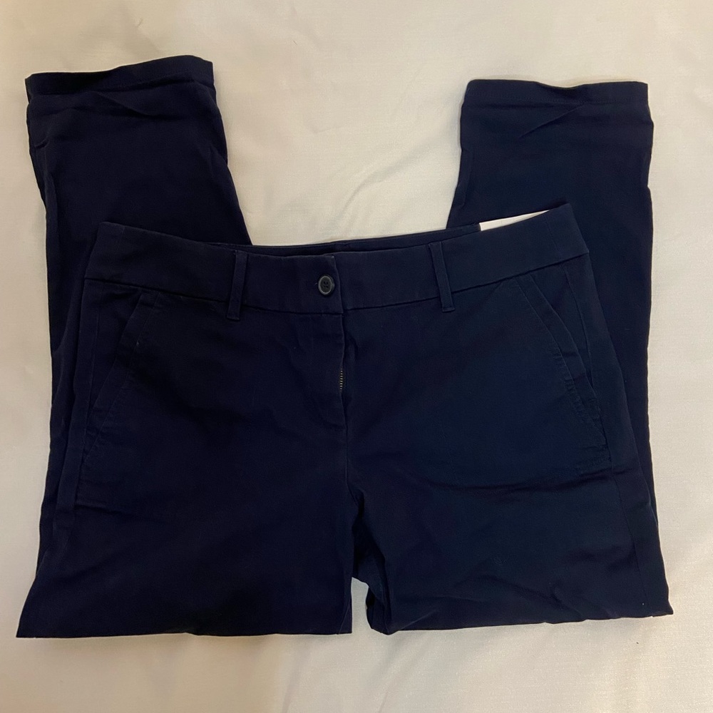 LOFT Modern Roll Cuff Chino Pants